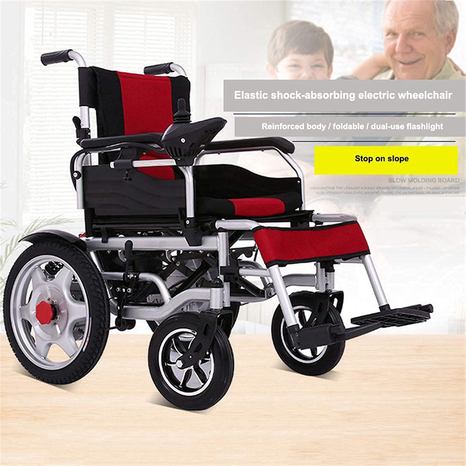 黒の折り畳み電動車椅子 取説付き 動作確認済み Amazon.co.jp: 電動車椅子、折りたたみ式車椅子、手動および電動